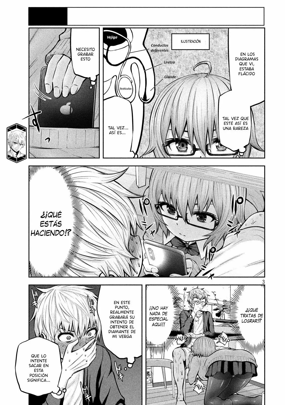 Adamasu no Majotachi Capitulo 16: El experimento de la pequeña chica científica página 4