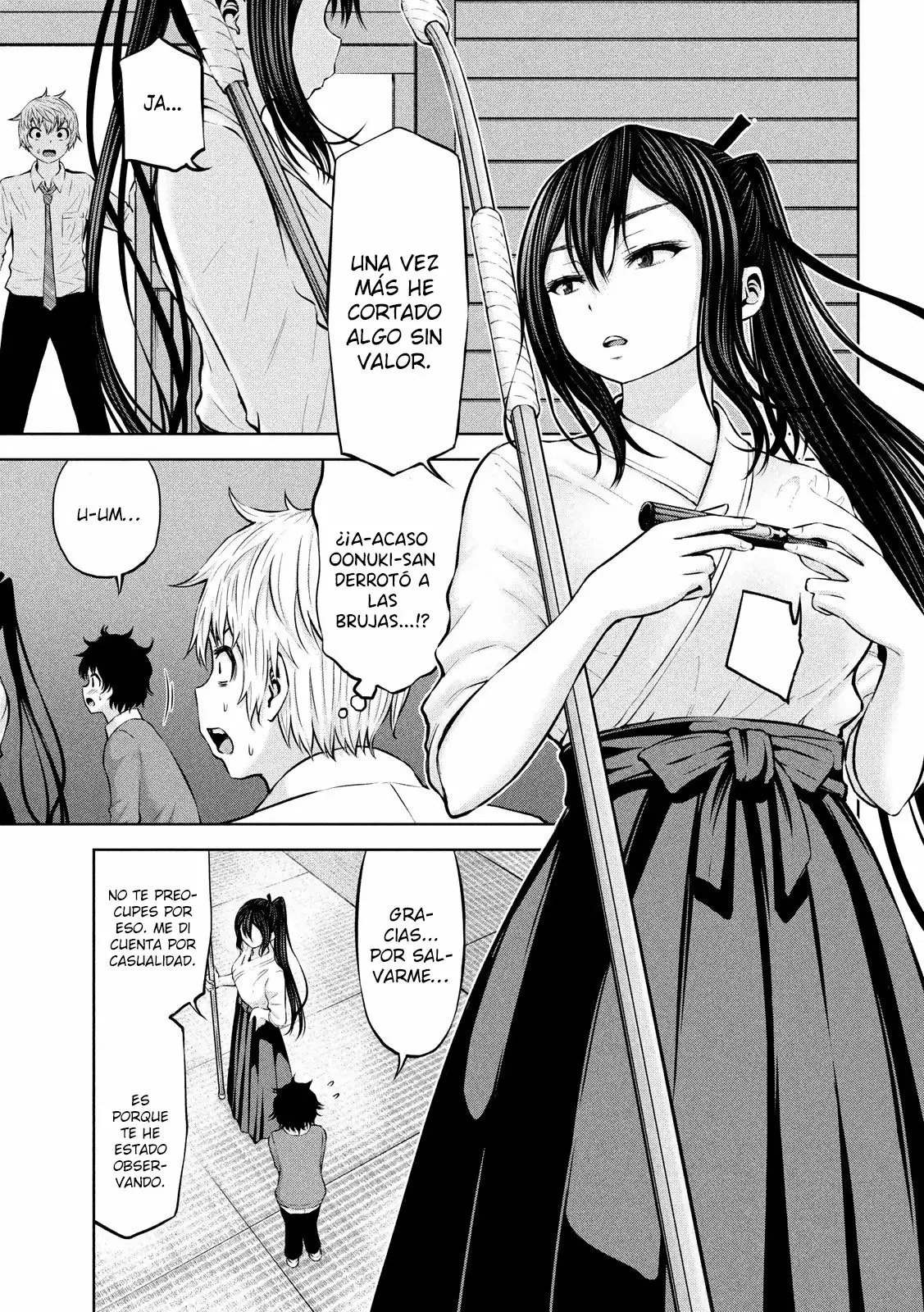 Adamasu no Majotachi Capitulo 19: Lucha de judo página 16