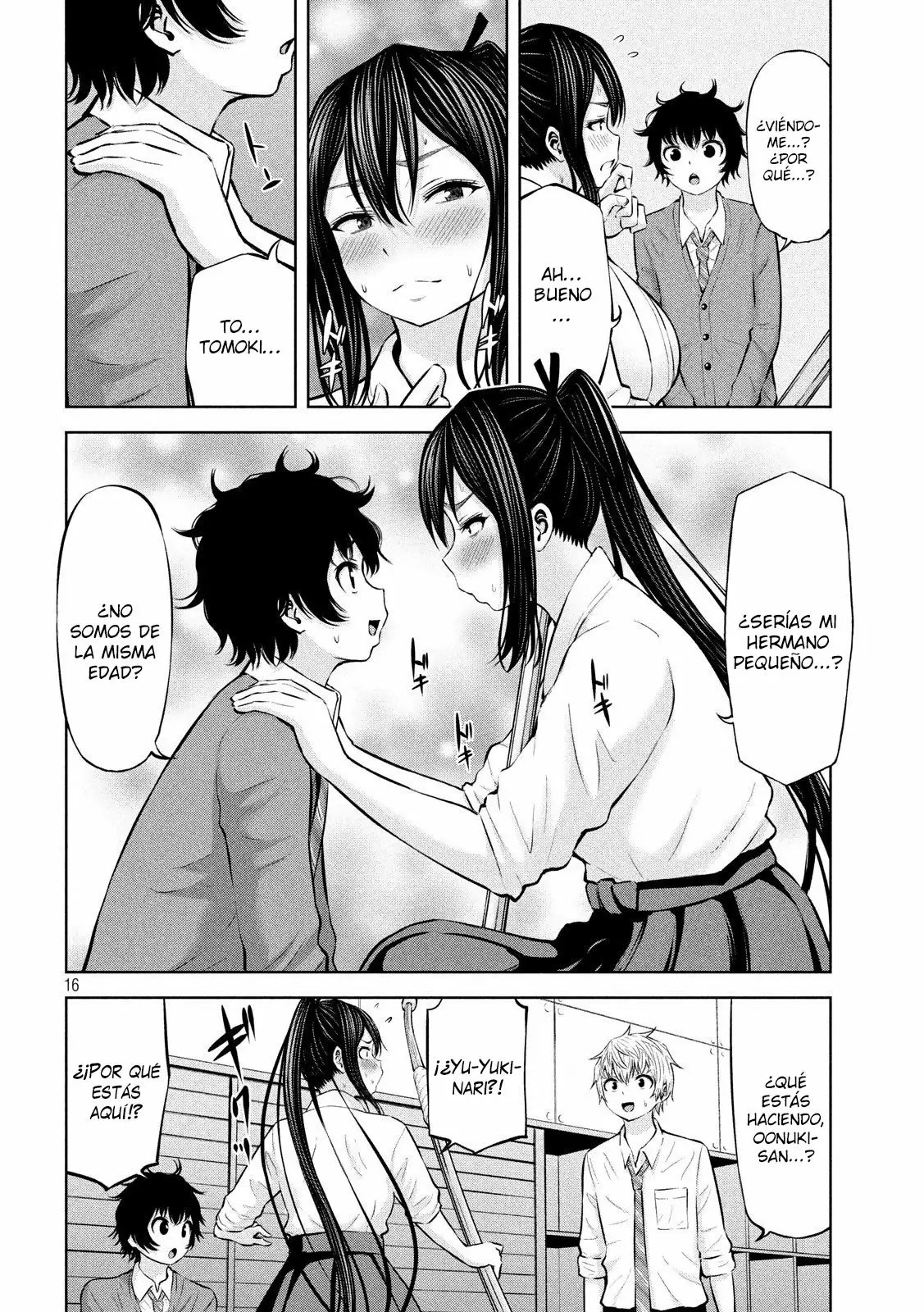 Adamasu no Majotachi Capitulo 19: Lucha de judo página 17