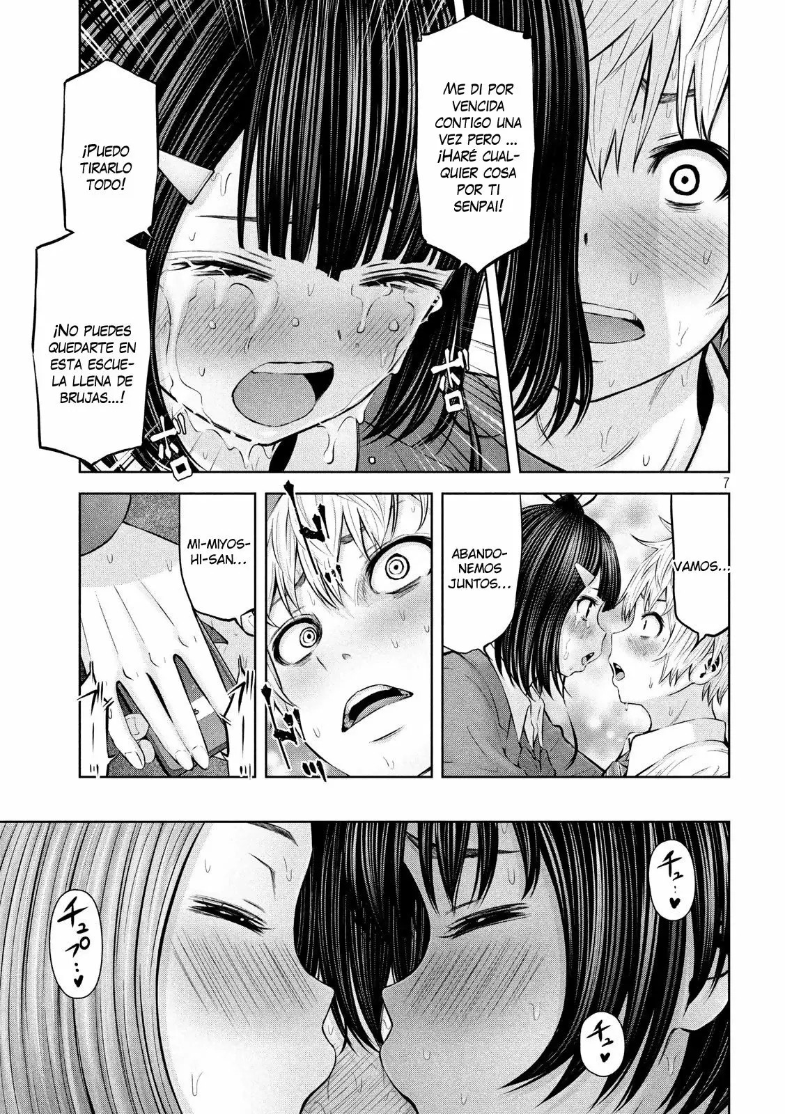 Adamasu no Majotachi Capitulo 19: Lucha de judo página 8