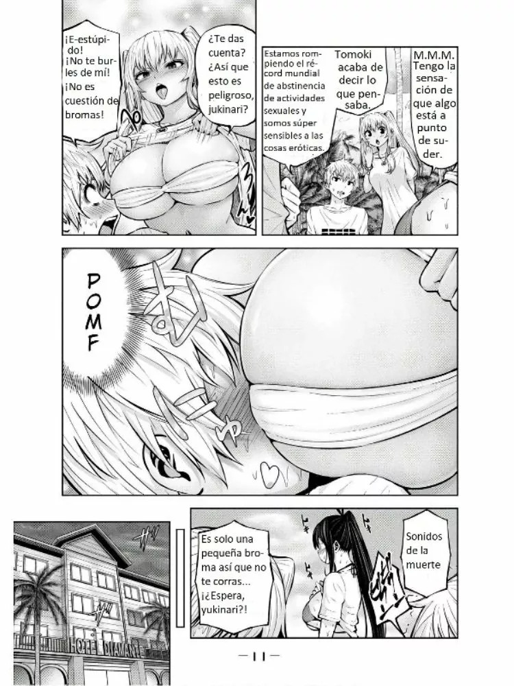 Adamasu no Majotachi Capitulo 22.5: La primera aventura de la puta del isekai página 10