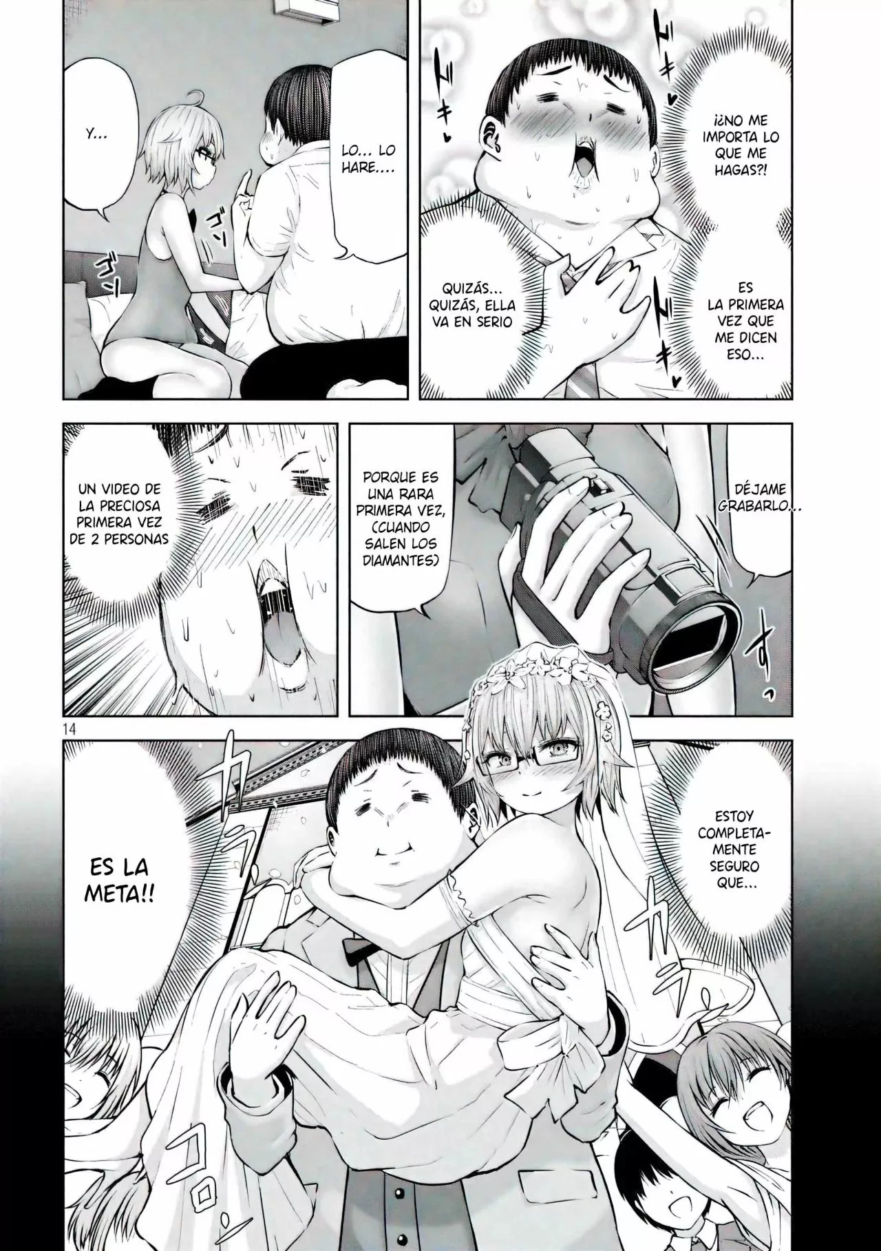 Adamasu no Majotachi Capitulo 22: EL AMOR PURO DEL GORDITO PARTE 1 página 15