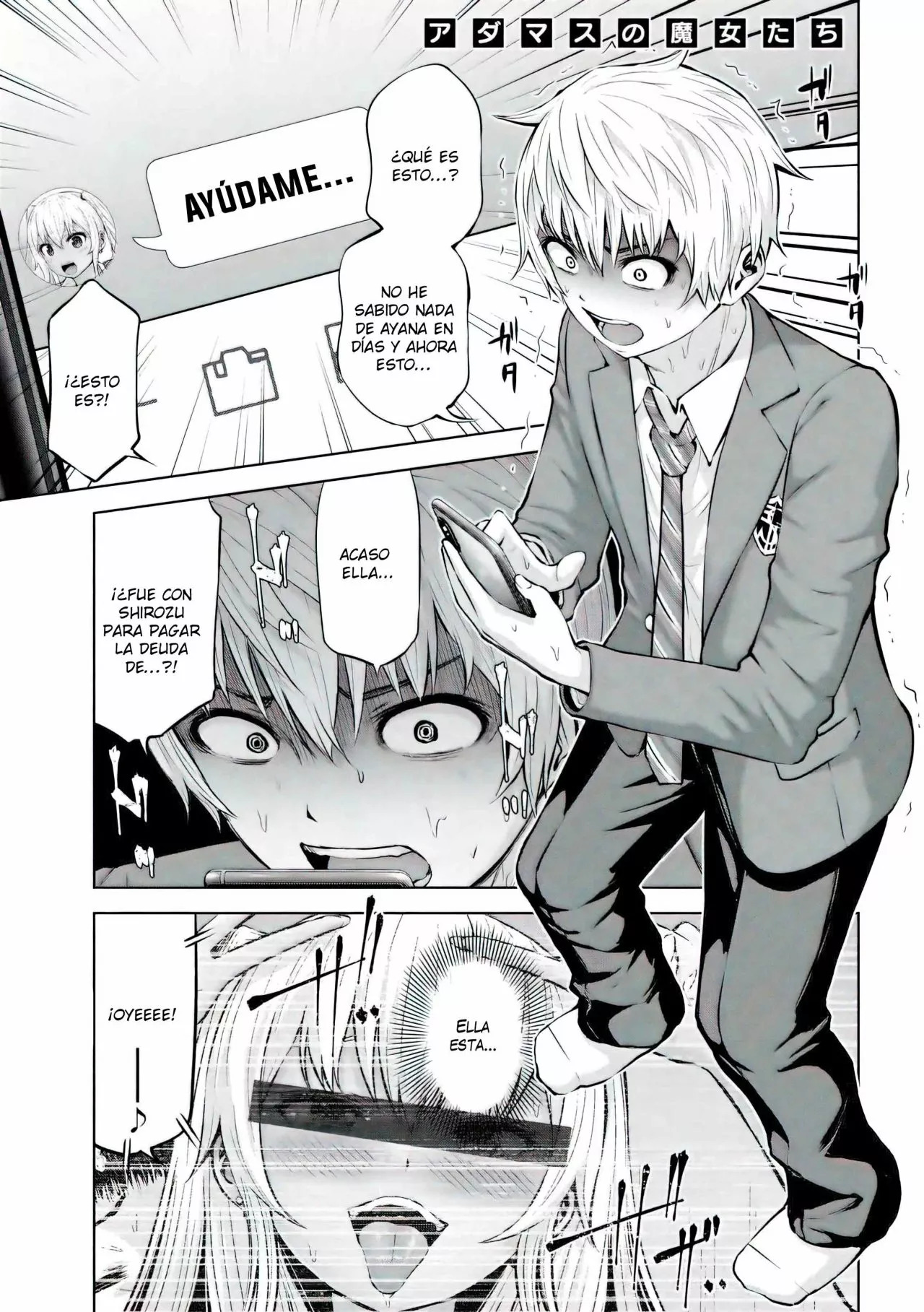 Adamasu no Majotachi Capitulo 22: EL AMOR PURO DEL GORDITO PARTE 1 página 2