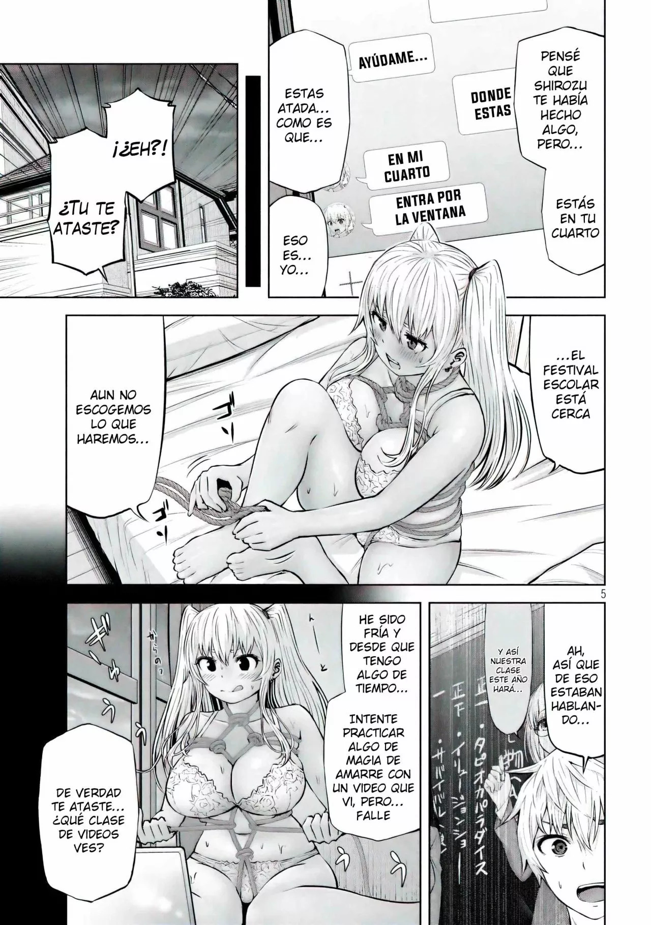 Adamasu no Majotachi Capitulo 22: EL AMOR PURO DEL GORDITO PARTE 1 página 6