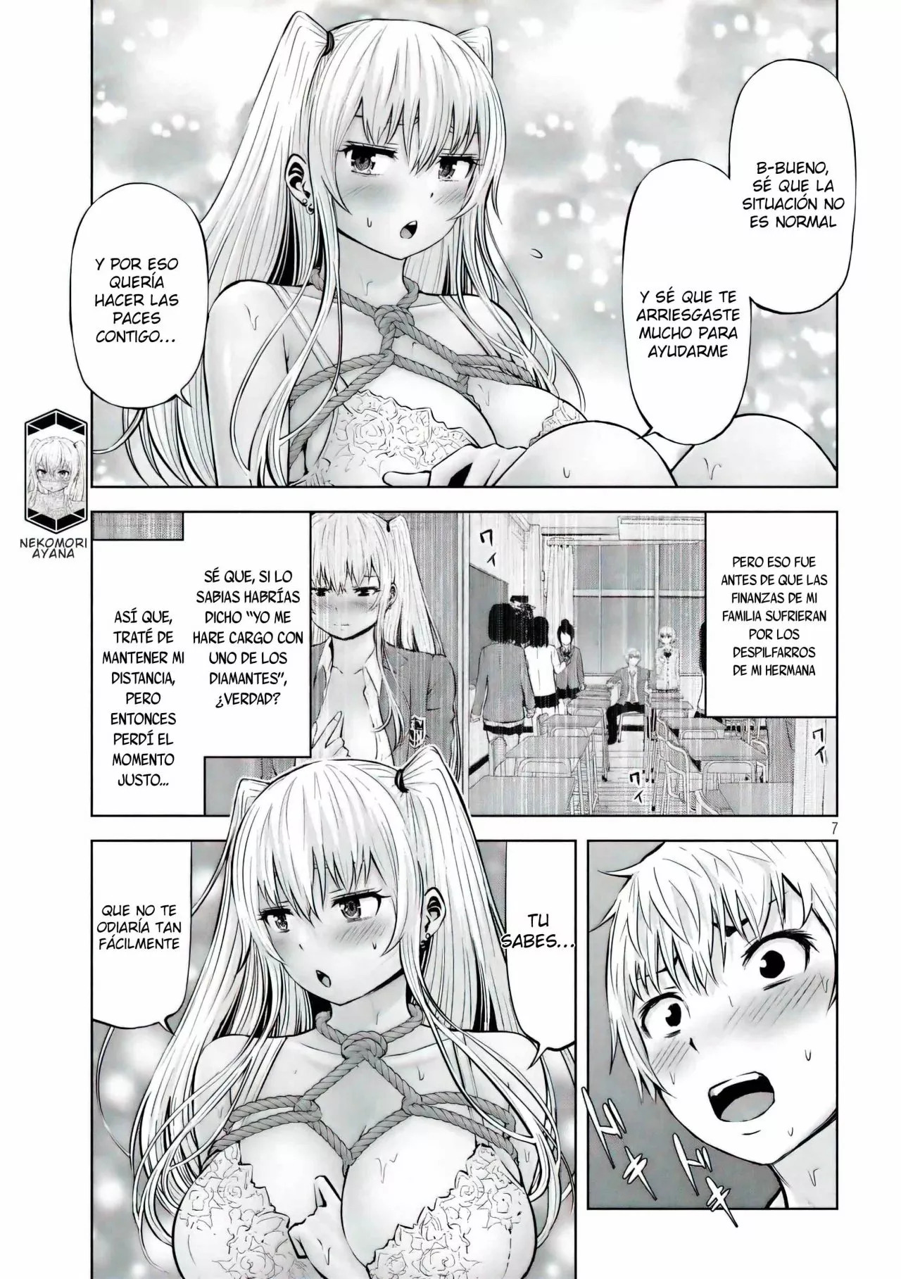 Adamasu no Majotachi Capitulo 22: EL AMOR PURO DEL GORDITO PARTE 1 página 8