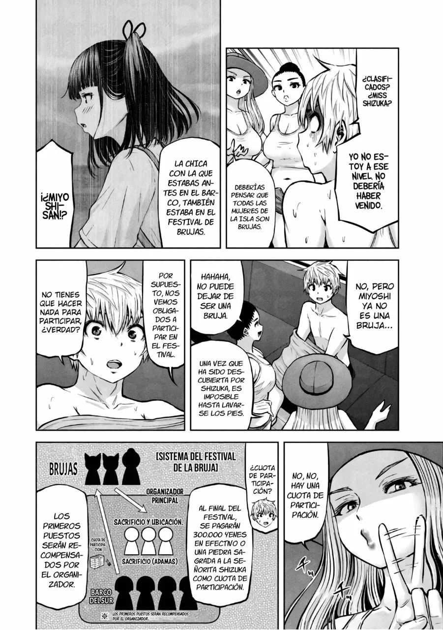 Adamasu no Majotachi Capitulo 24: La isla de las Leonas página 32