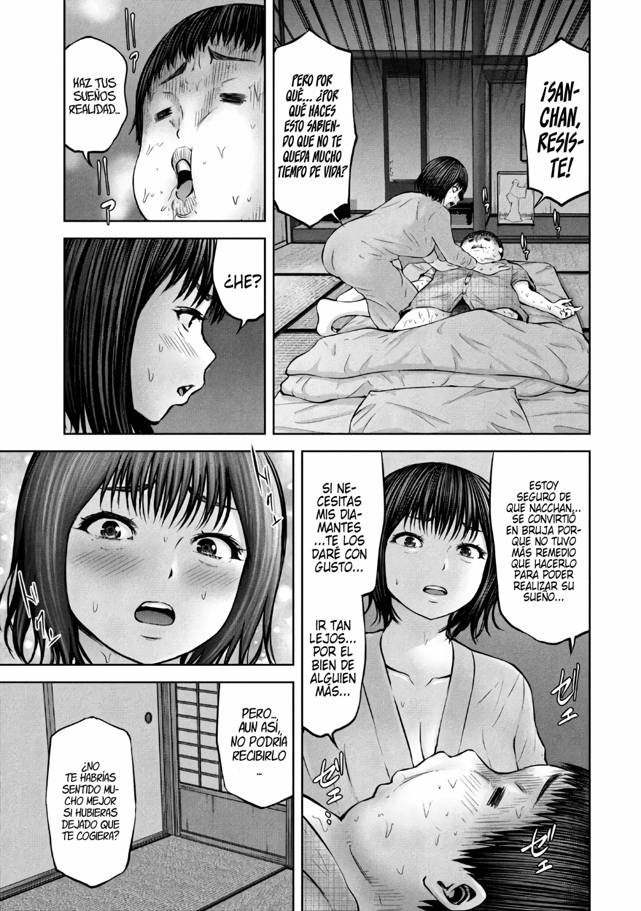 Adamasu no Majotachi Capitulo 27: El Amante de la última parada página 24