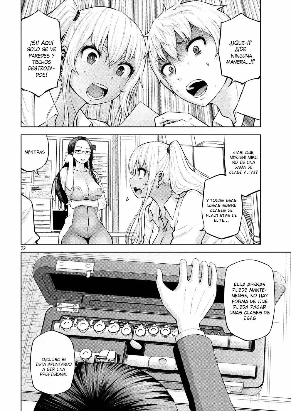 Adamasu no Majotachi Capitulo 3: Los verdaderos colores de la virtud página 21