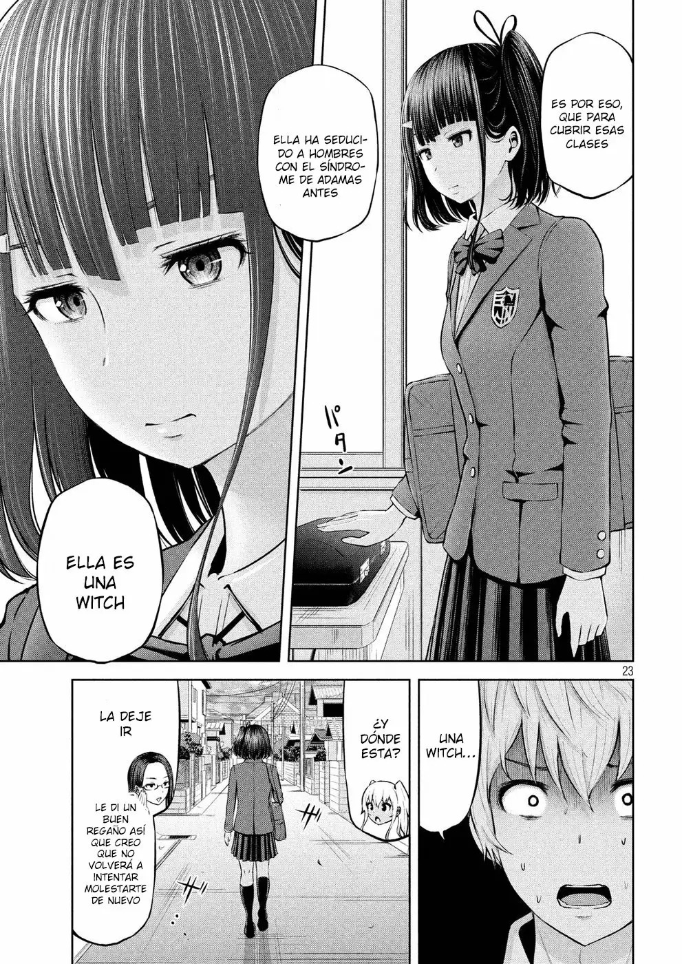 Adamasu no Majotachi Capitulo 3: Los verdaderos colores de la virtud página 22