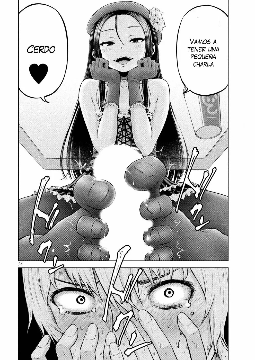 Adamasu no Majotachi Capitulo 3: Los verdaderos colores de la virtud página 33