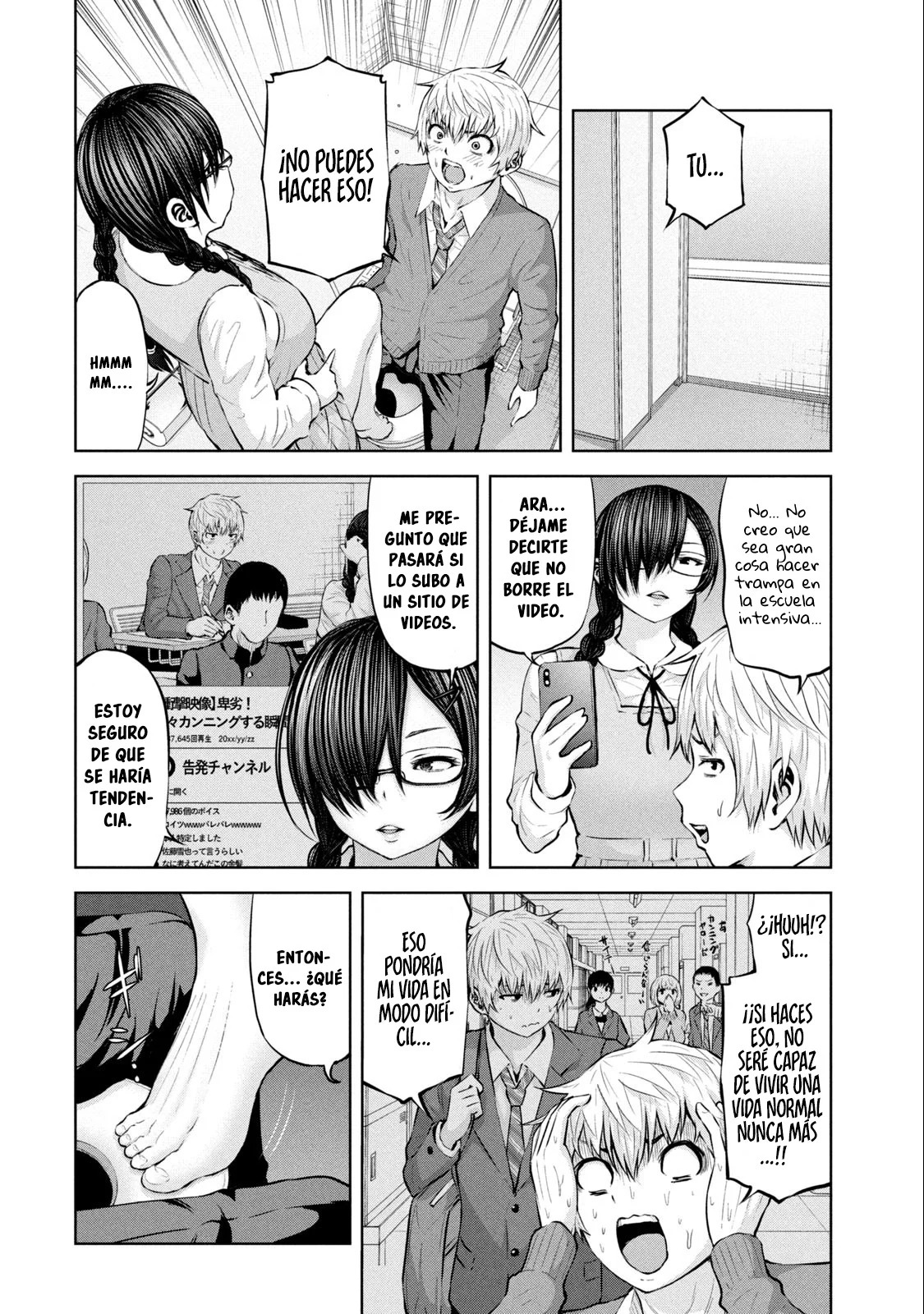 Adamasu no Majotachi Capitulo 32: El precio de hacer la trampa página 4