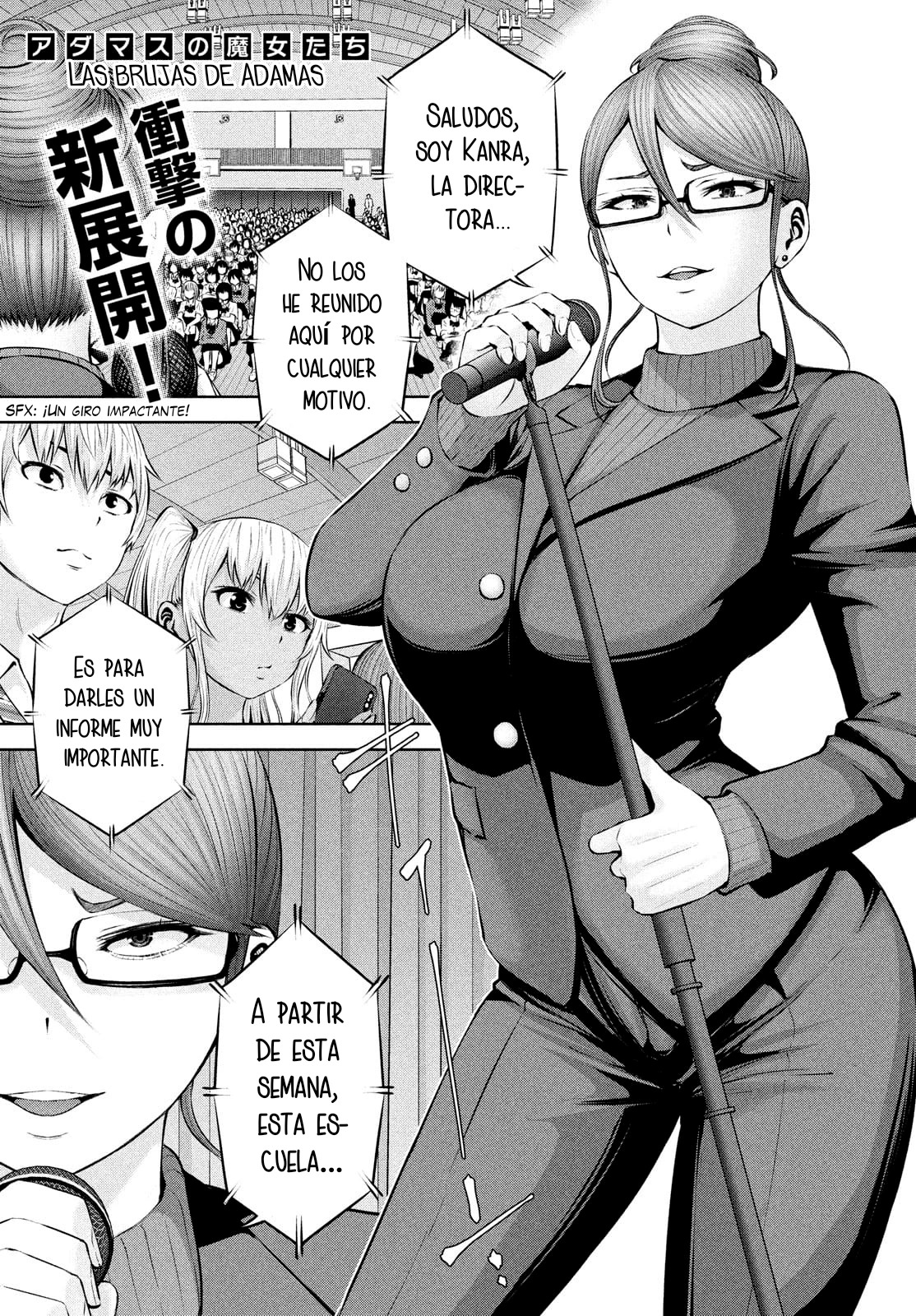 Adamasu no Majotachi Capitulo 39 página 3
