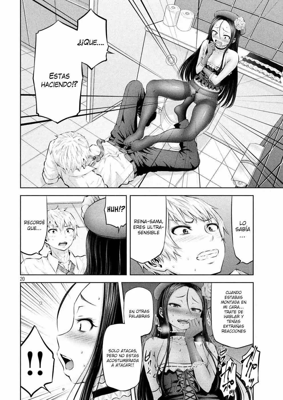 Adamasu no Majotachi Capitulo 4: El tacto angelical del pie de la princesa página 20