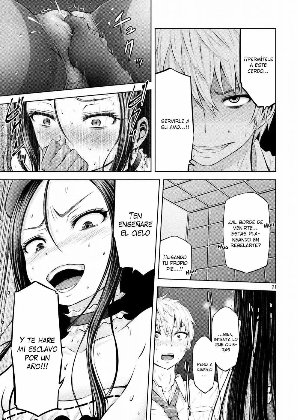 Adamasu no Majotachi Capitulo 4: El tacto angelical del pie de la princesa página 21