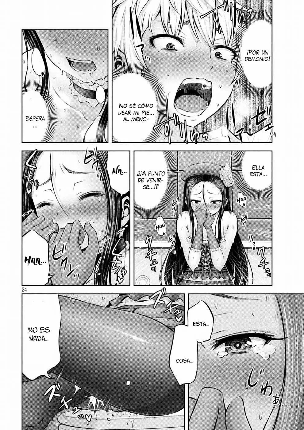 Adamasu no Majotachi Capitulo 4: El tacto angelical del pie de la princesa página 24