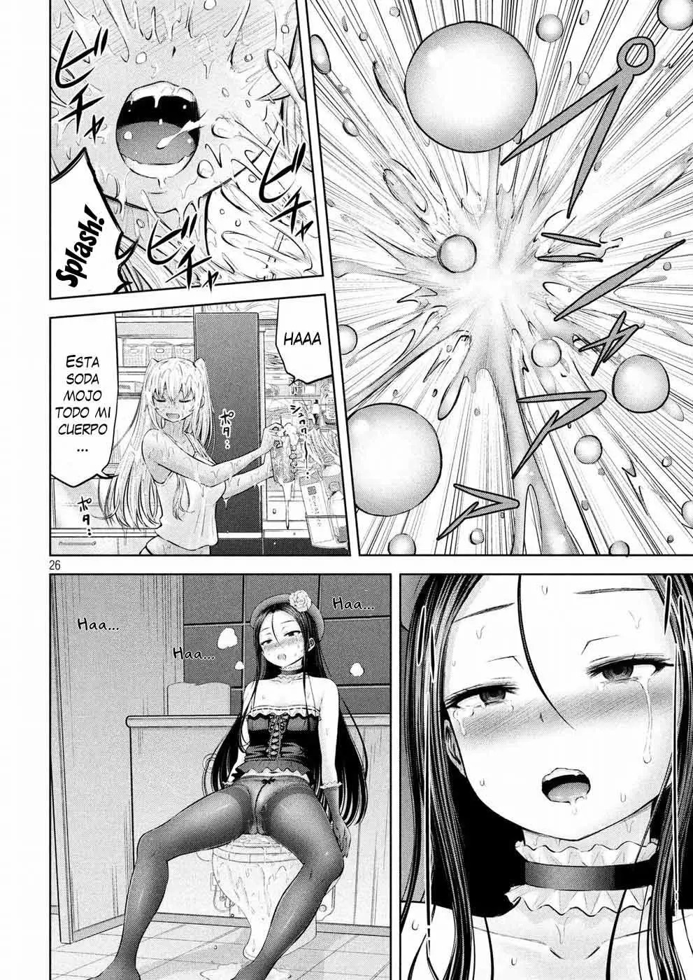 Adamasu no Majotachi Capitulo 4: El tacto angelical del pie de la princesa página 26