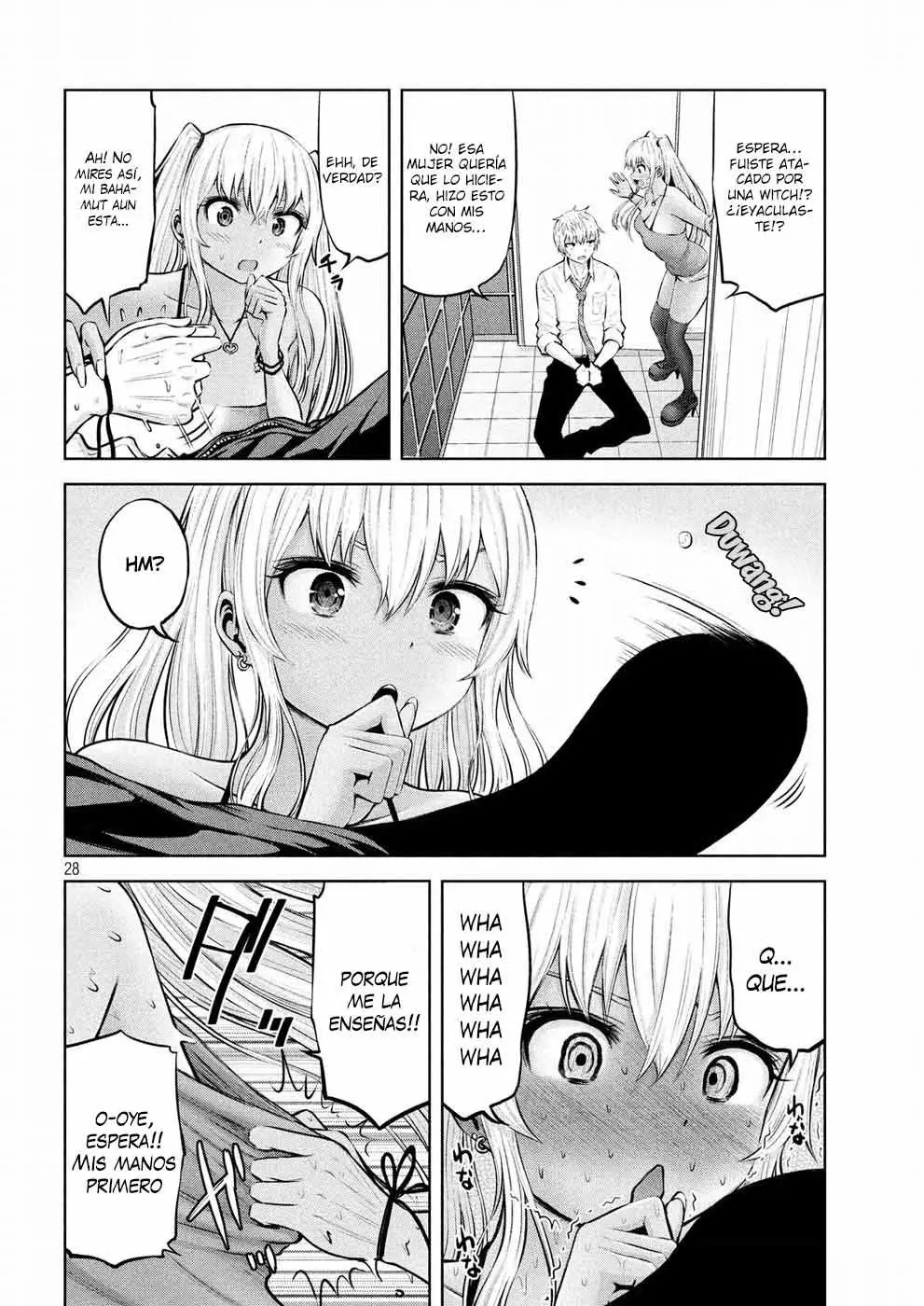 Adamasu no Majotachi Capitulo 4: El tacto angelical del pie de la princesa página 28