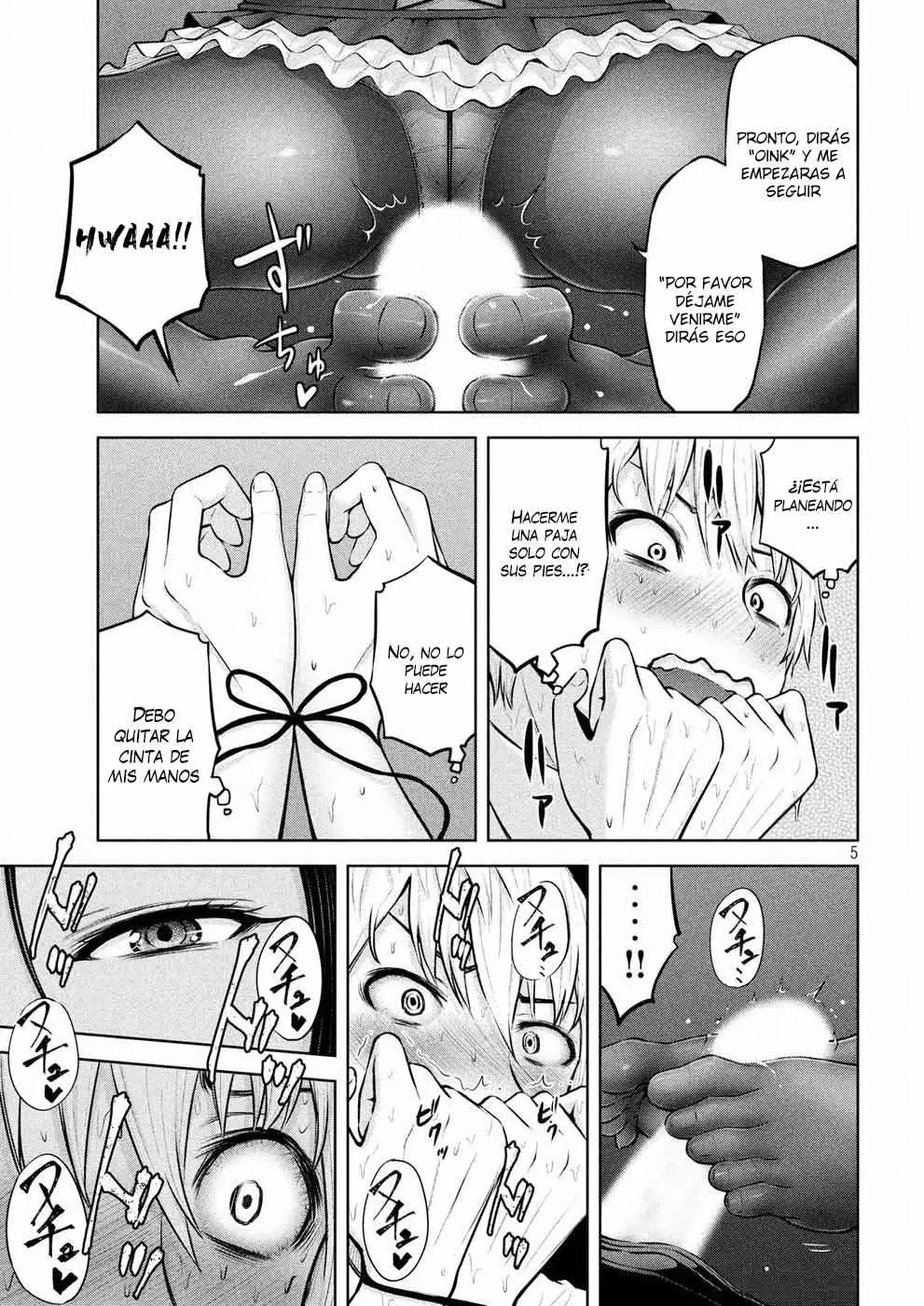 Adamasu no Majotachi Capitulo 4: El tacto angelical del pie de la princesa página 5