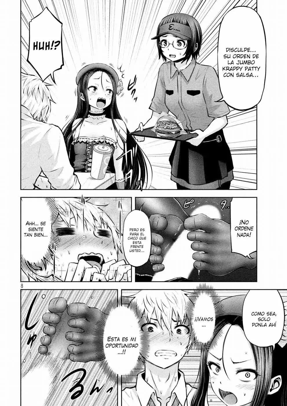 Adamasu no Majotachi Capitulo 4: El tacto angelical del pie de la princesa página 8