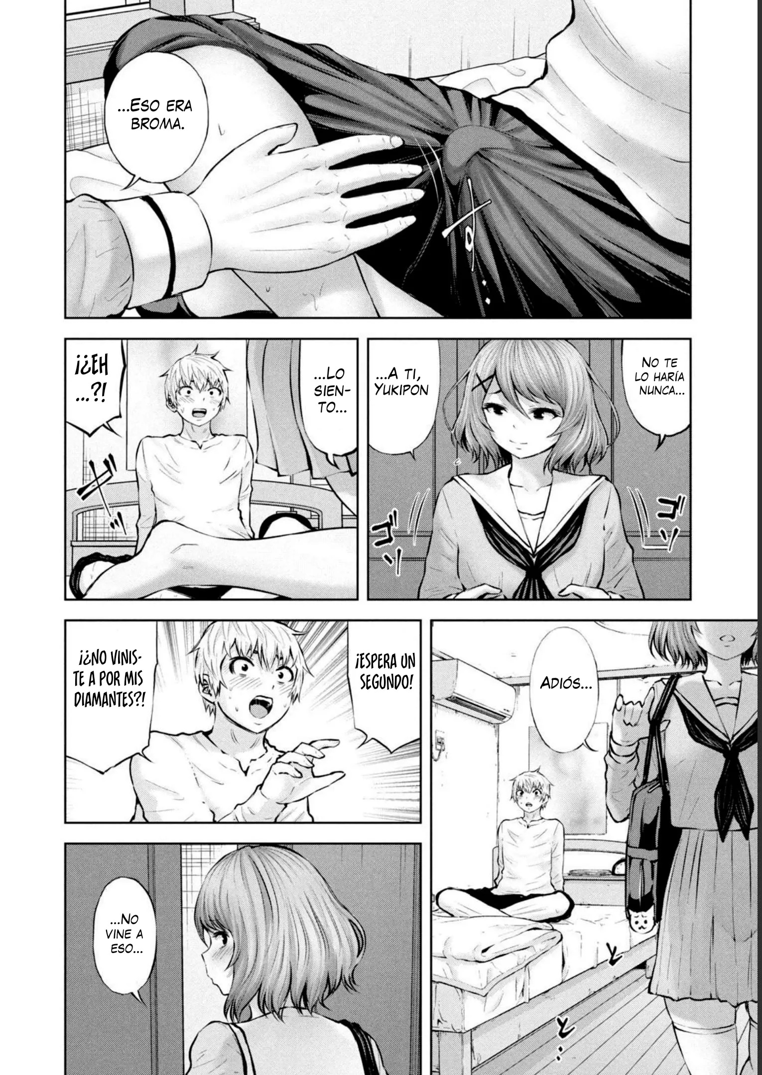 Adamasu no Majotachi Capitulo 49 página 8