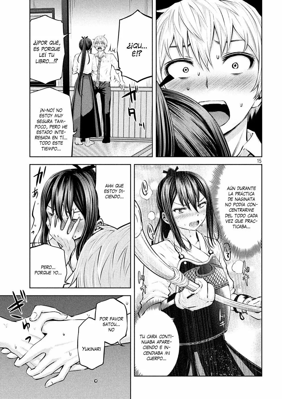 Adamasu no Majotachi Capitulo 5: Dispersión de feromonas página 14