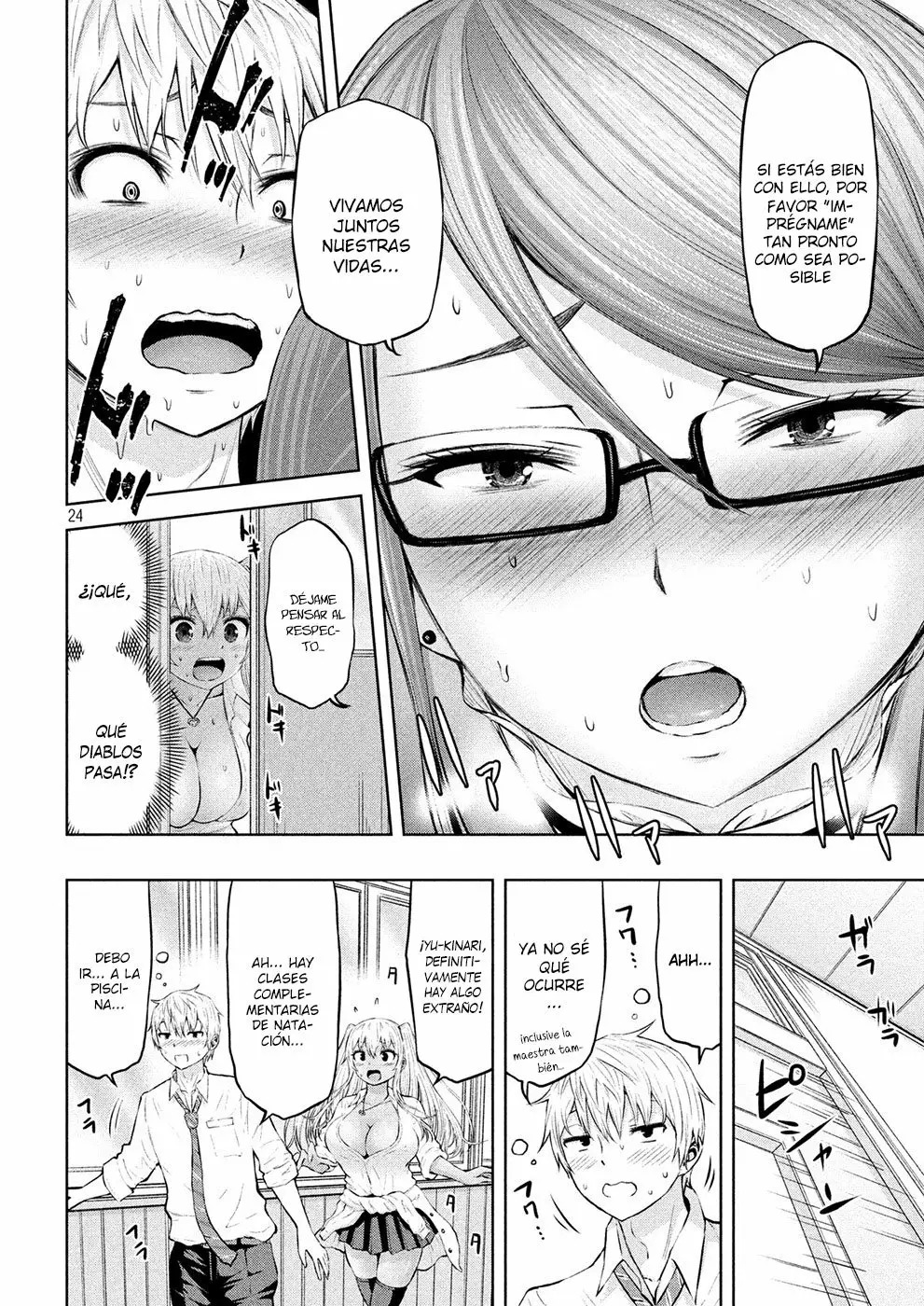 Adamasu no Majotachi Capitulo 5: Dispersión de feromonas página 23