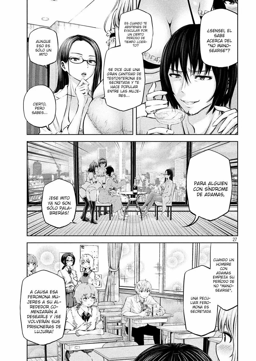 Adamasu no Majotachi Capitulo 5: Dispersión de feromonas página 26