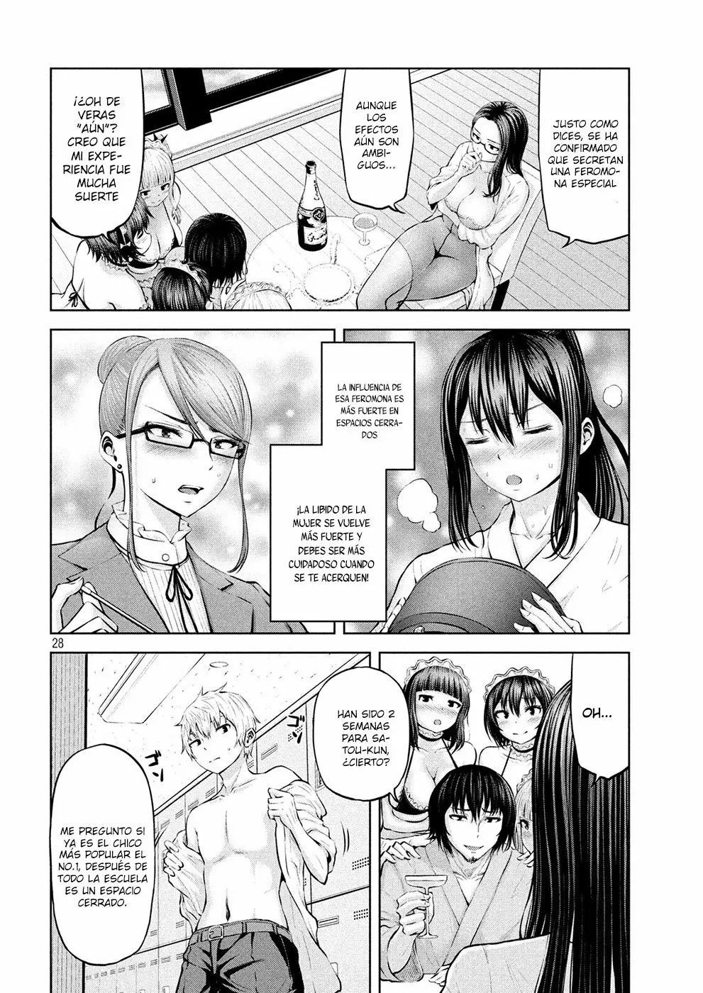 Adamasu no Majotachi Capitulo 5: Dispersión de feromonas página 27