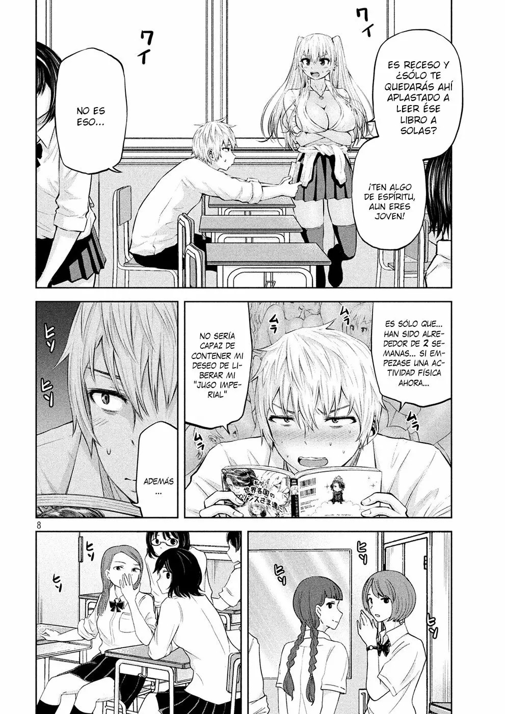 Adamasu no Majotachi Capitulo 5: Dispersión de feromonas página 7