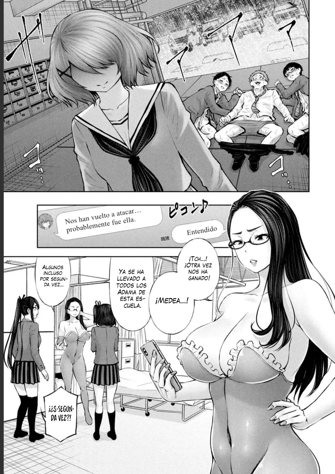 Adamasu no Majotachi Capitulo 50 página 11