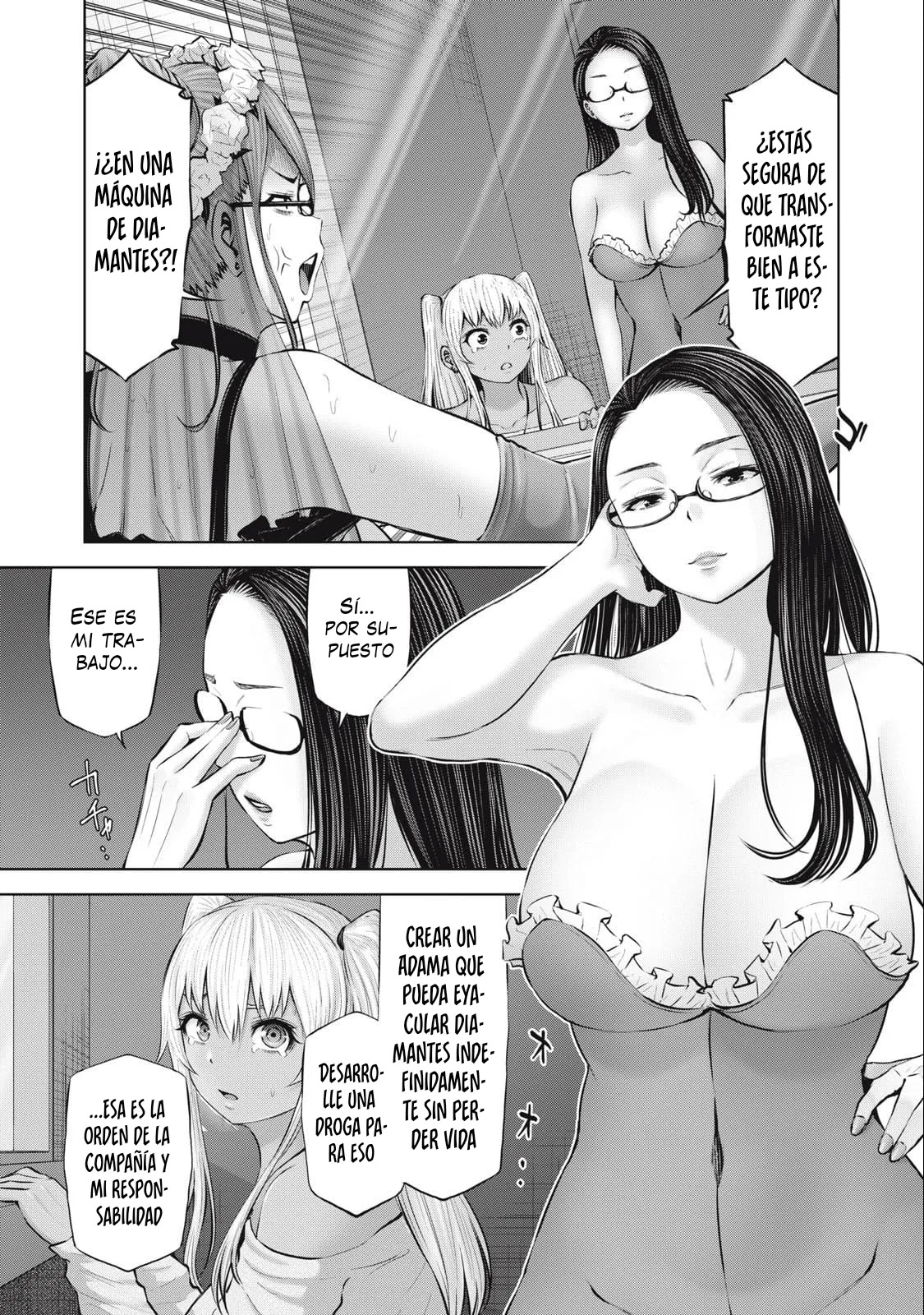 Adamasu no Majotachi Capitulo 54 página 28