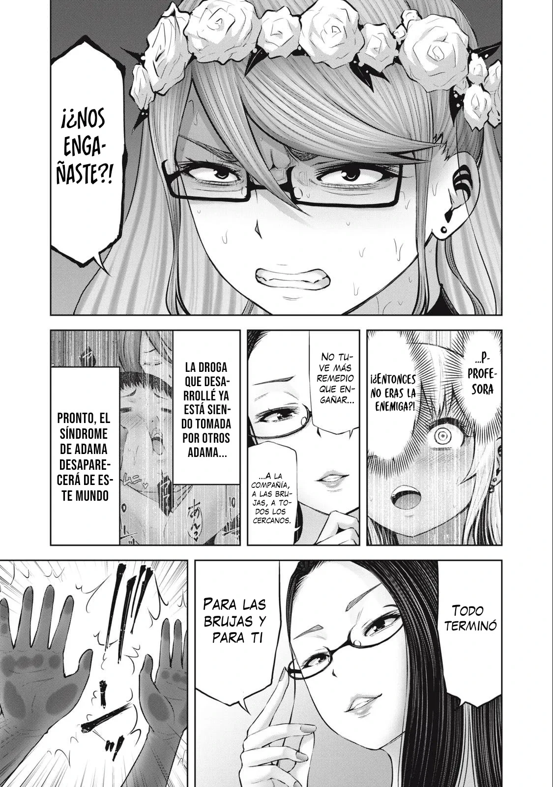 Adamasu no Majotachi Capitulo 54 página 33