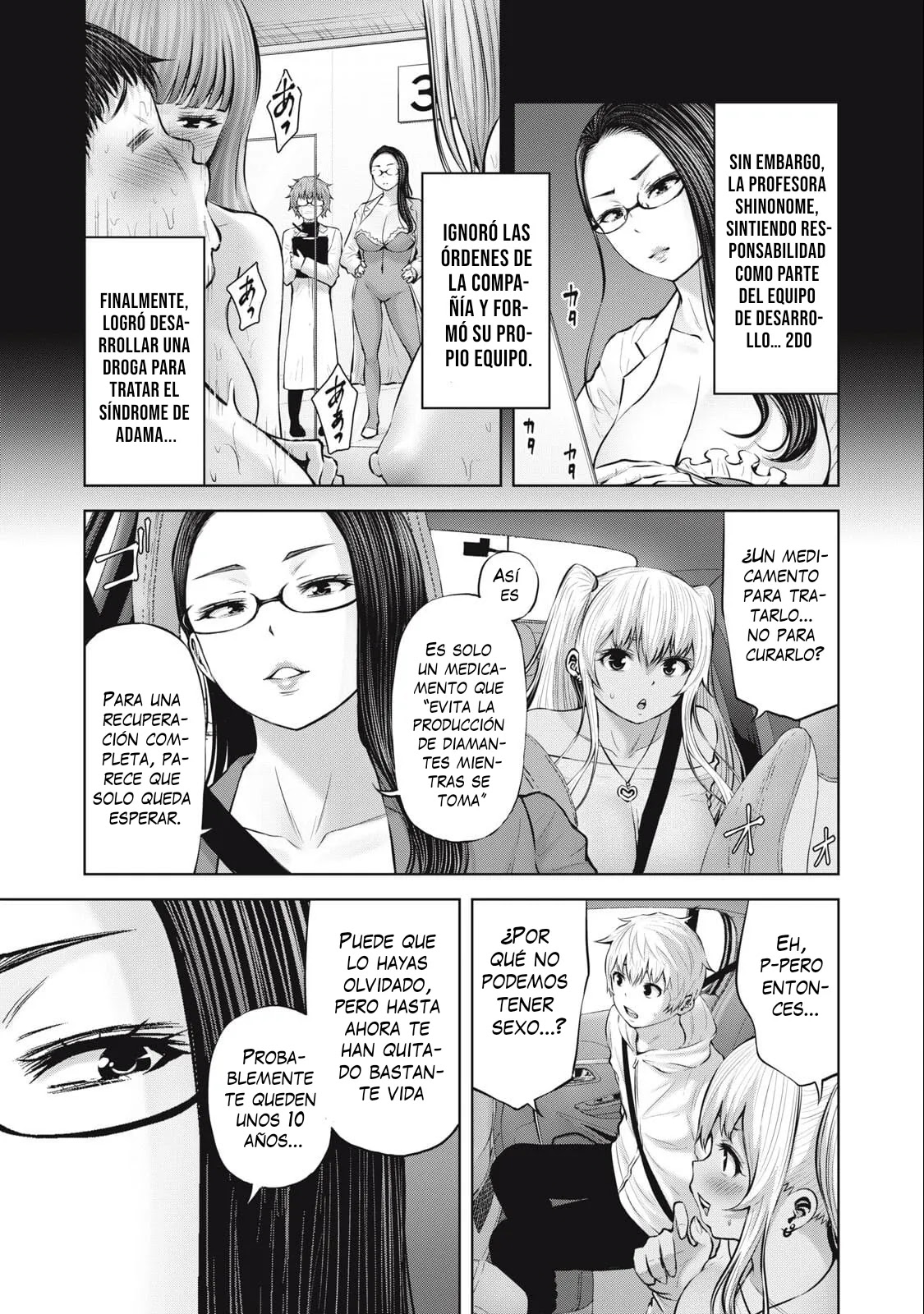 Adamasu no Majotachi Capitulo 54 página 60