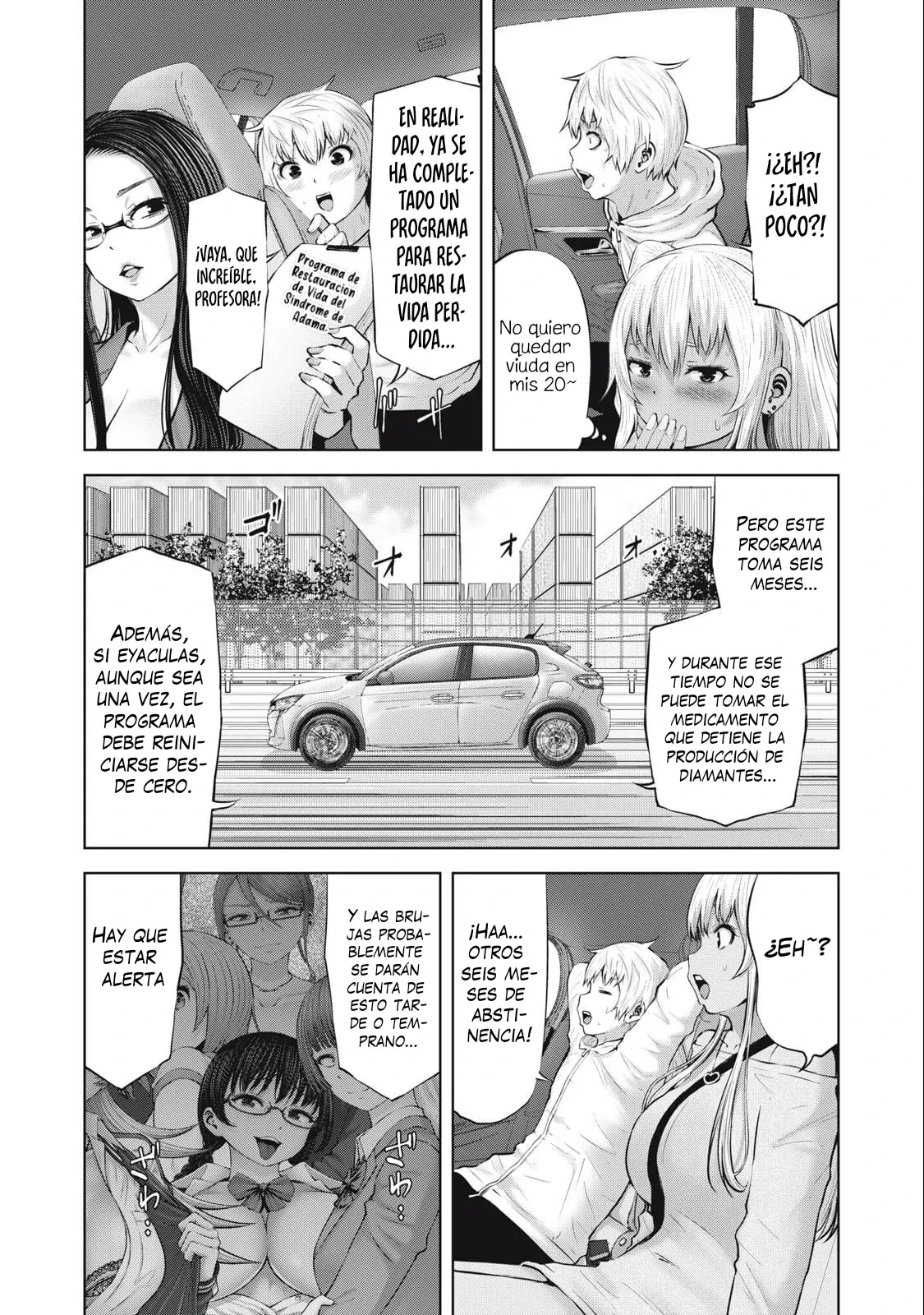 Adamasu no Majotachi Capitulo 54 página 63