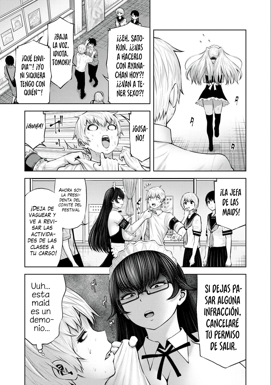 Adamasu no Majotachi Capitulo 55 página 13