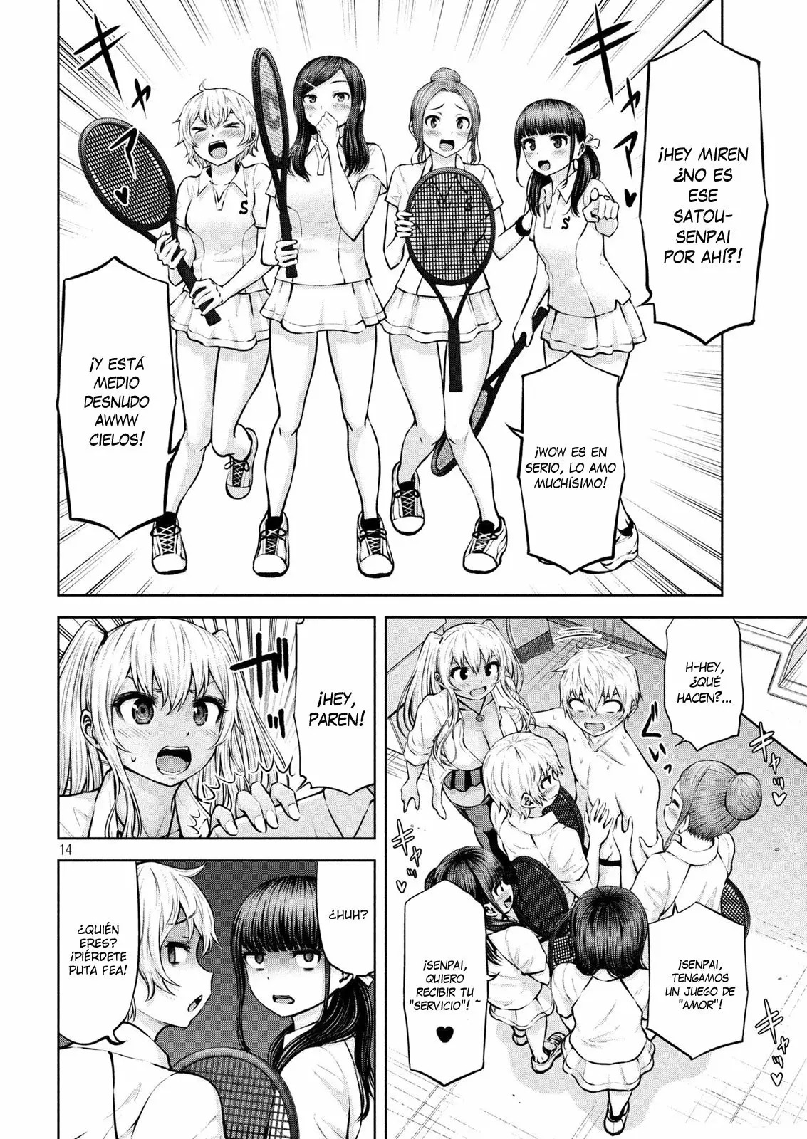 Adamasu no Majotachi Capitulo 6: Harem's Trap página 14