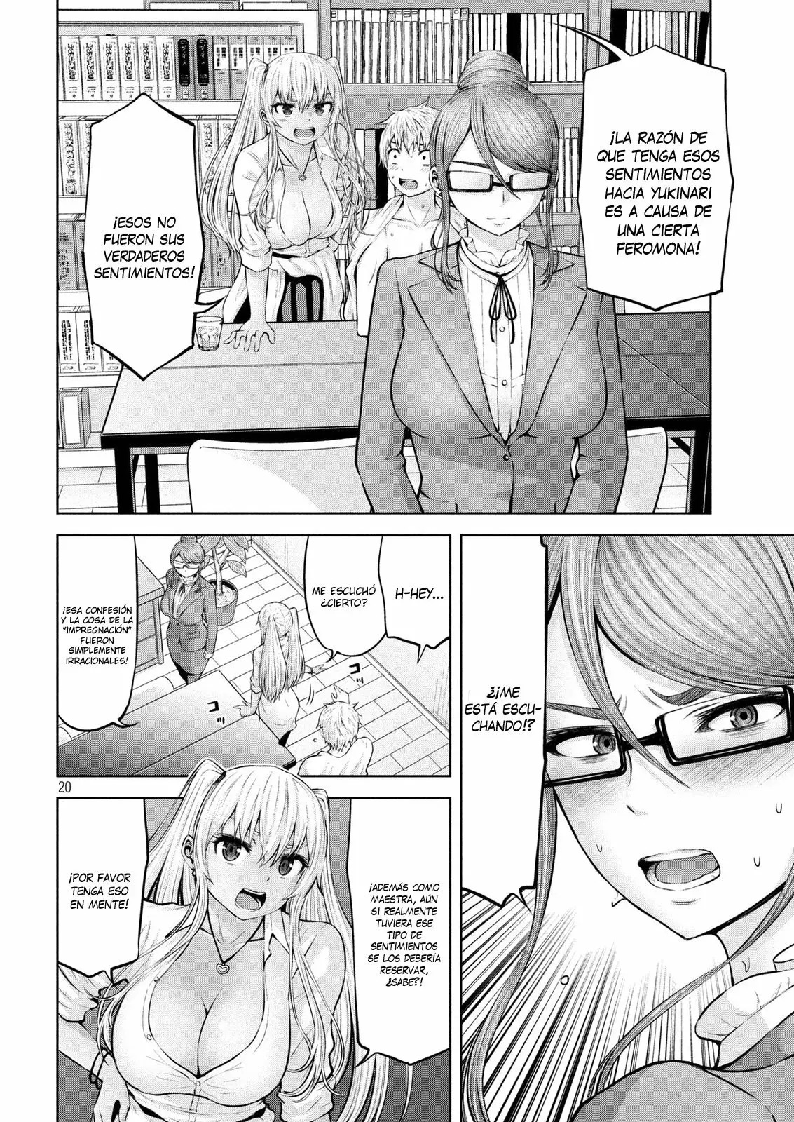 Adamasu no Majotachi Capitulo 6: Harem's Trap página 20