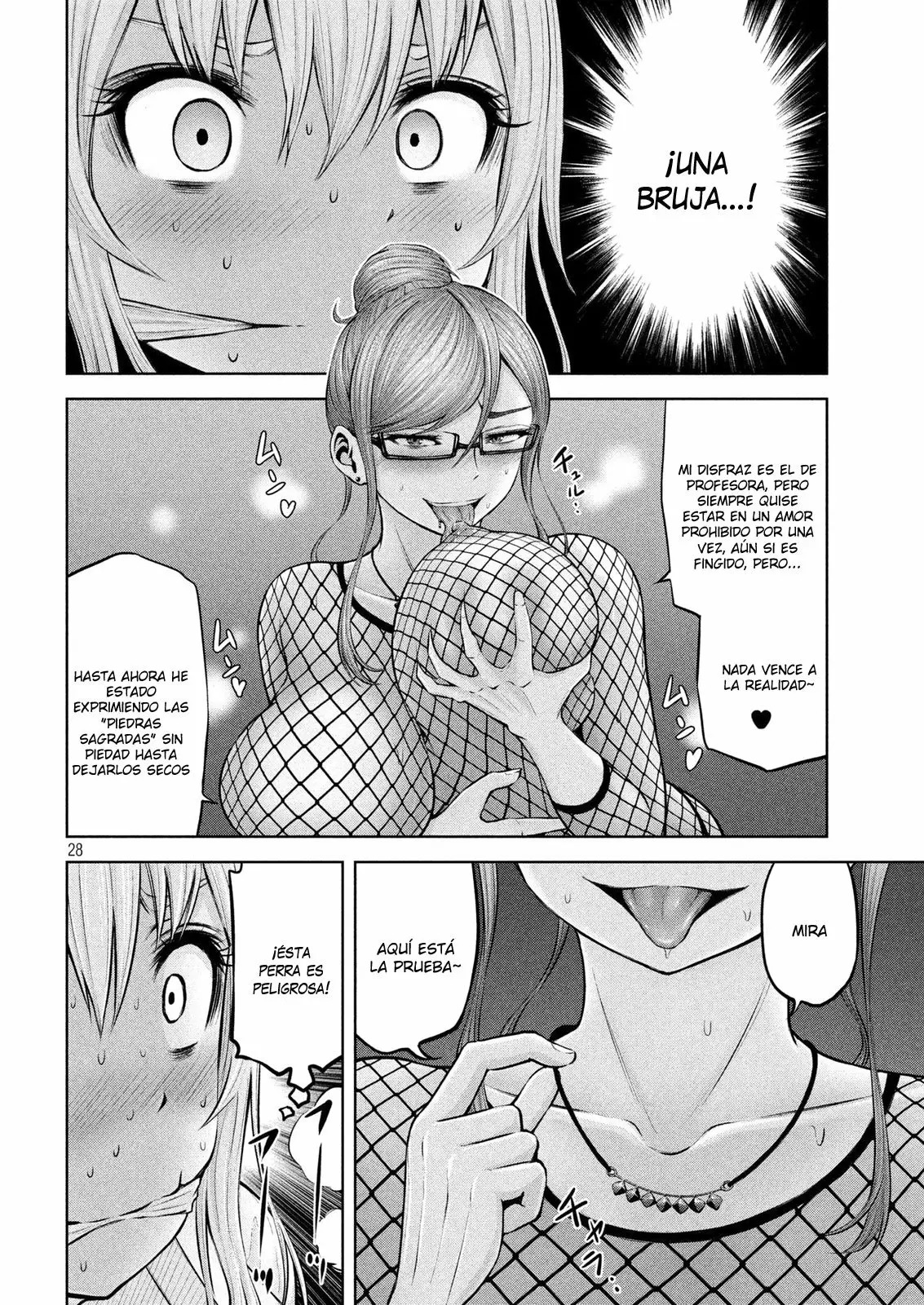 Adamasu no Majotachi Capitulo 6: Harem's Trap página 28