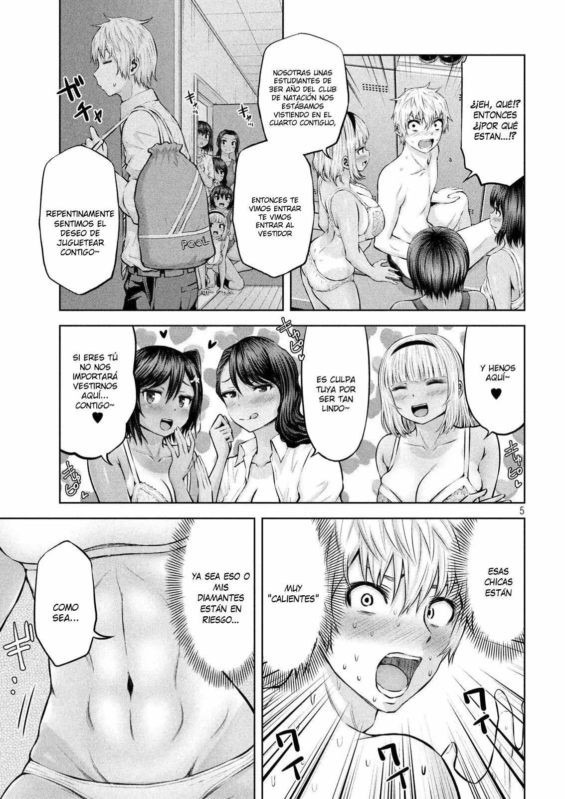 Adamasu no Majotachi Capitulo 6: Harem's Trap página 5