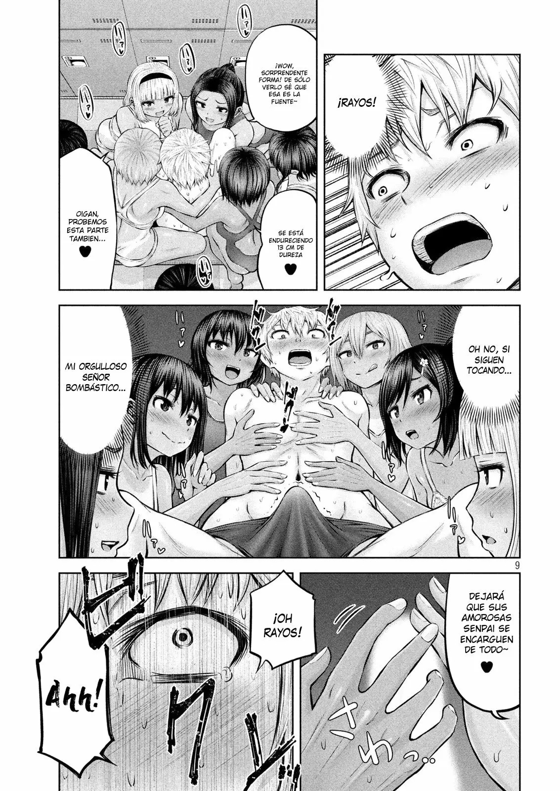 Adamasu no Majotachi Capitulo 6: Harem's Trap página 9