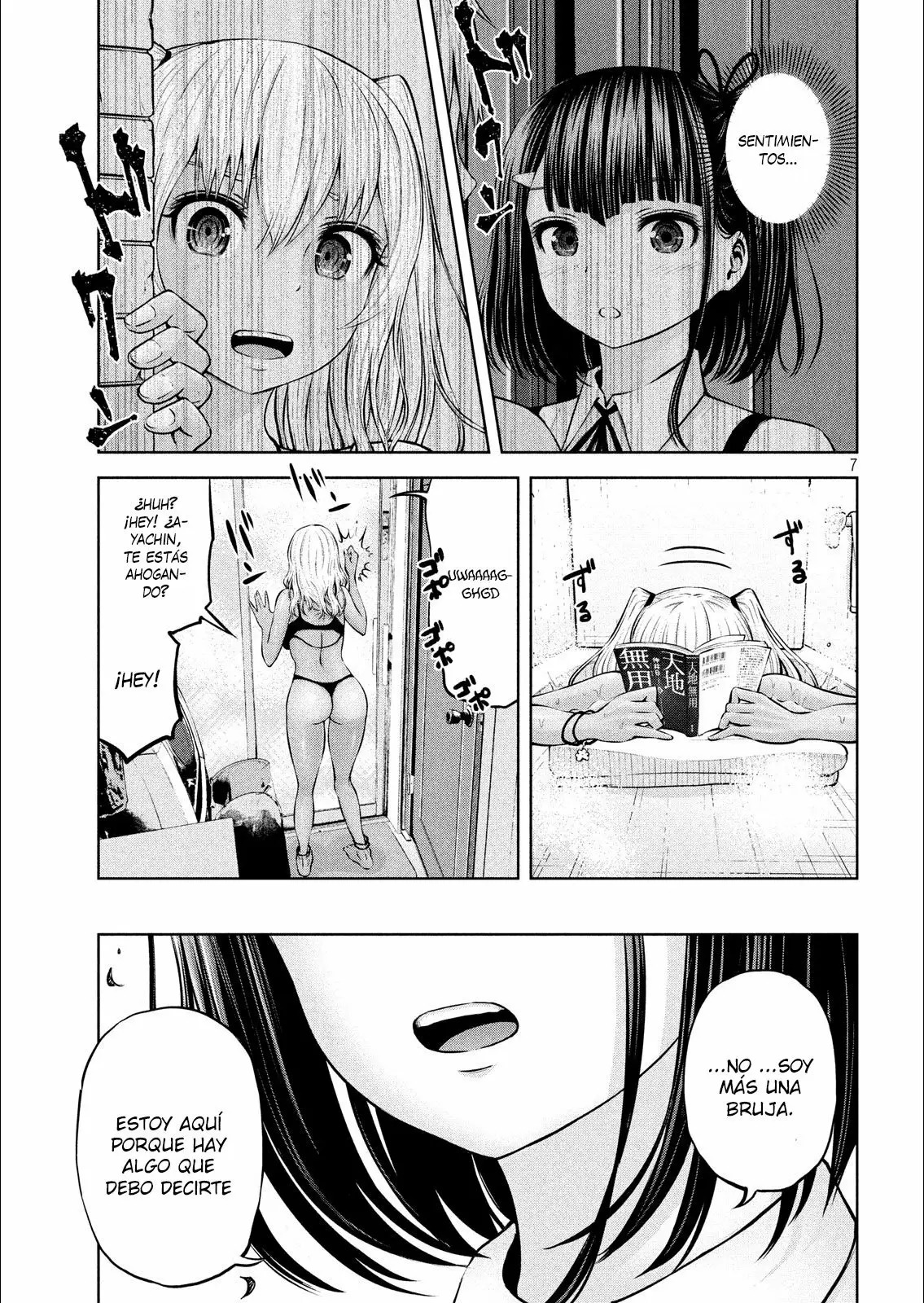 Adamasu no Majotachi Capitulo 8: El regreso de la desvergonzada página 7