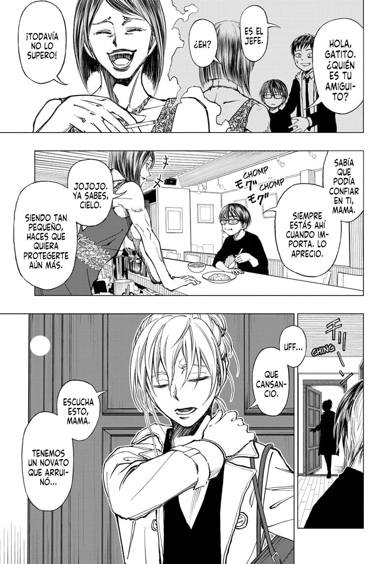 Kill Blue Capitulo 10: Exámenes y Mamá página 14
