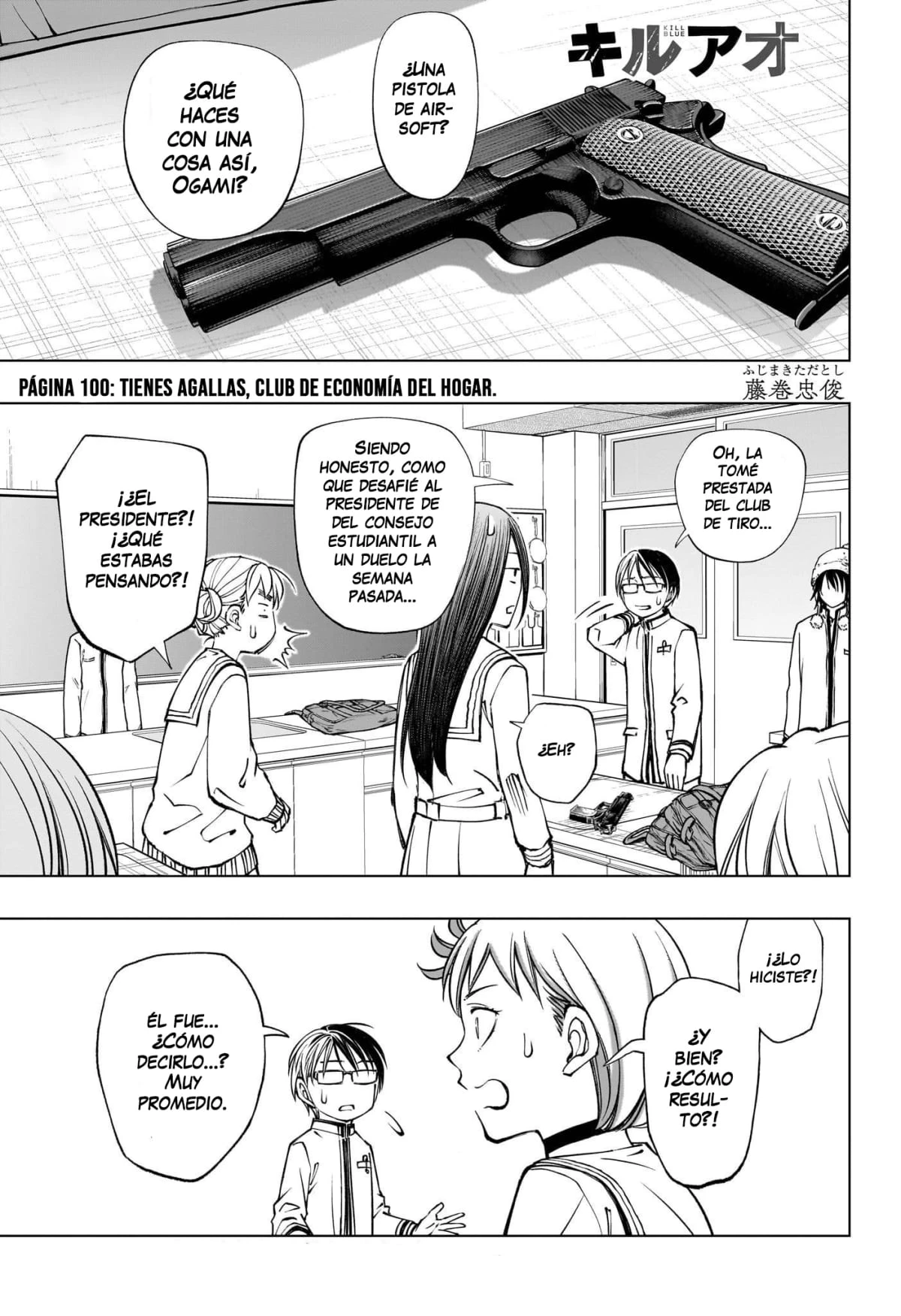 Kill Blue Capitulo 100 página 2