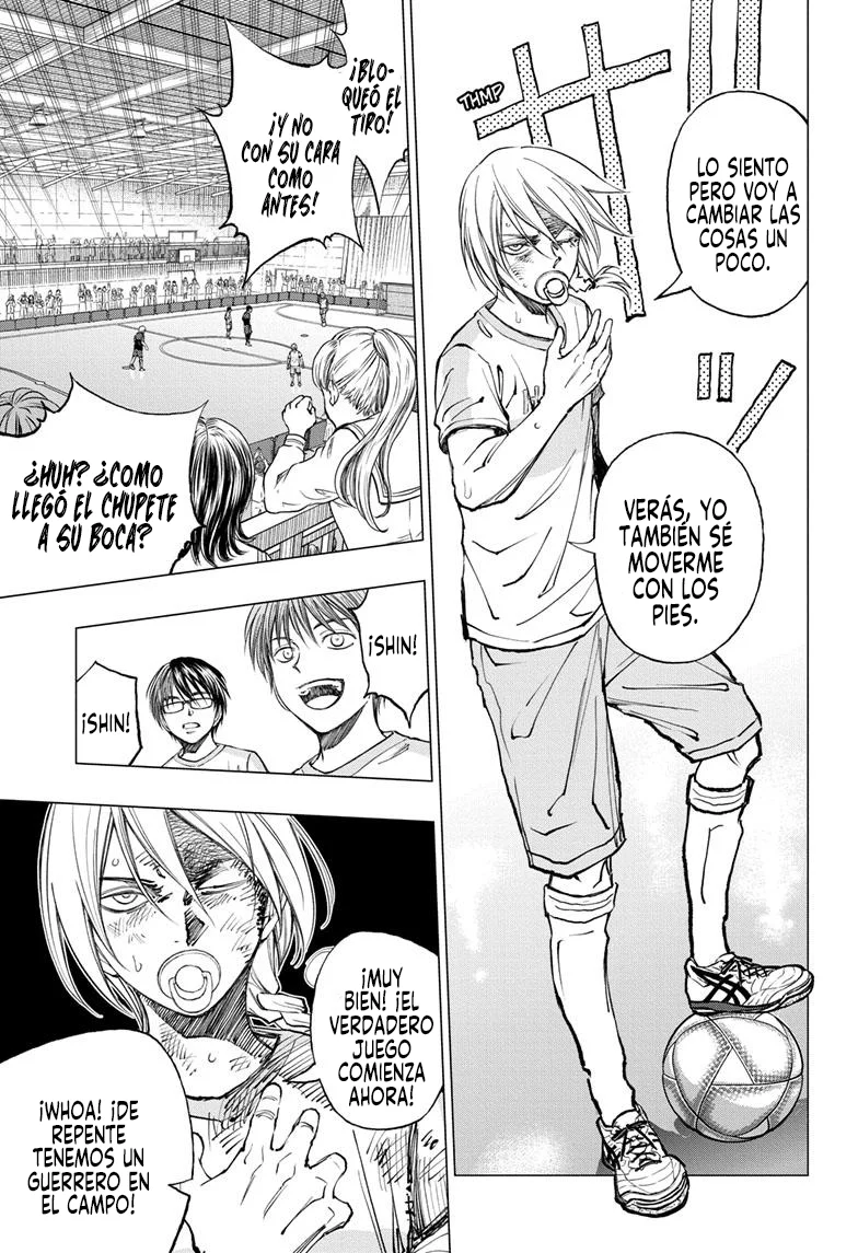 Kill Blue Capitulo 13: La emocion del futbol sala página 14