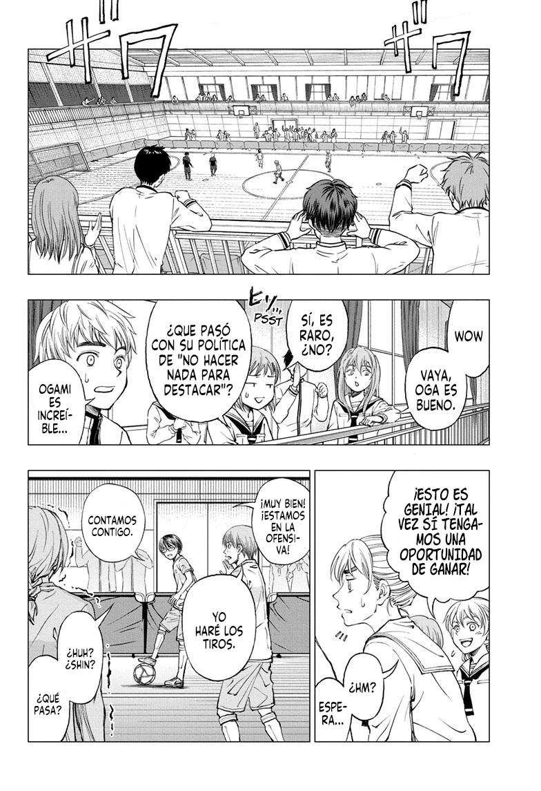 Kill Blue Capitulo 13: La emocion del futbol sala página 3