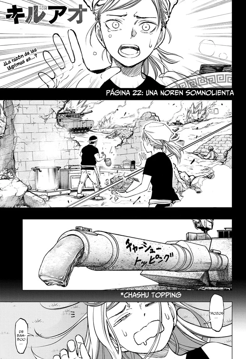Kill Blue Capitulo 22: Una Noren somnolienta página 2
