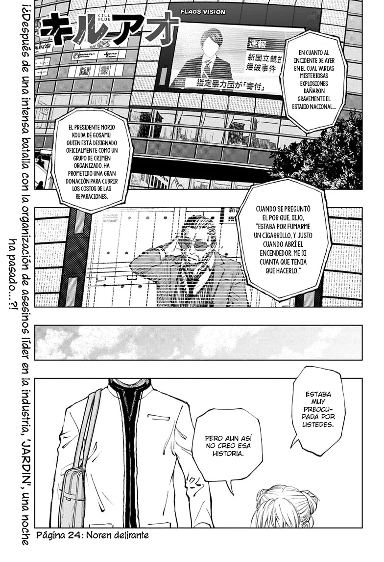 Kill Blue Capitulo 24: Noren delirante página 2