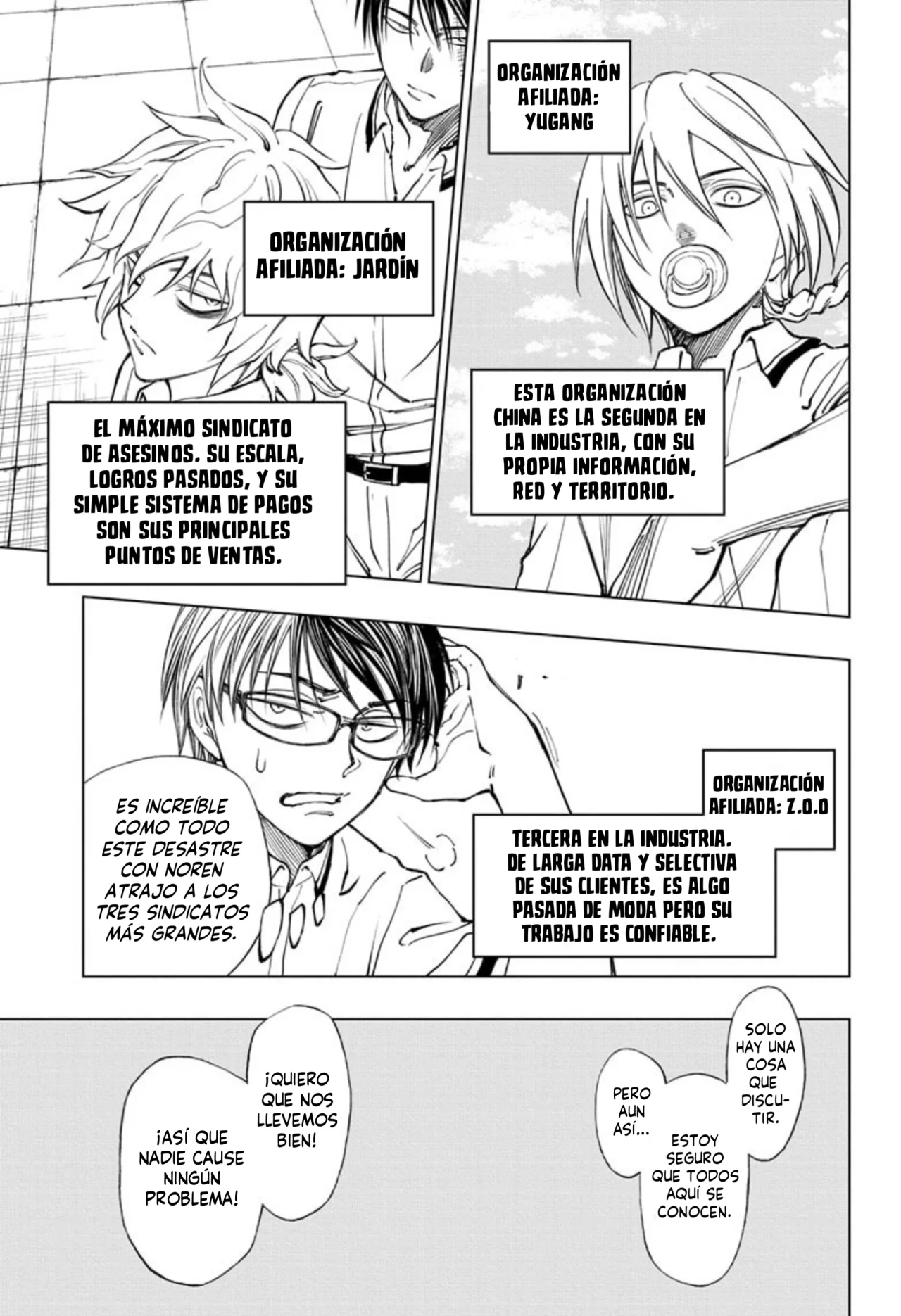 Kill Blue Capitulo 26: Primera cumbre de asesinos página 12