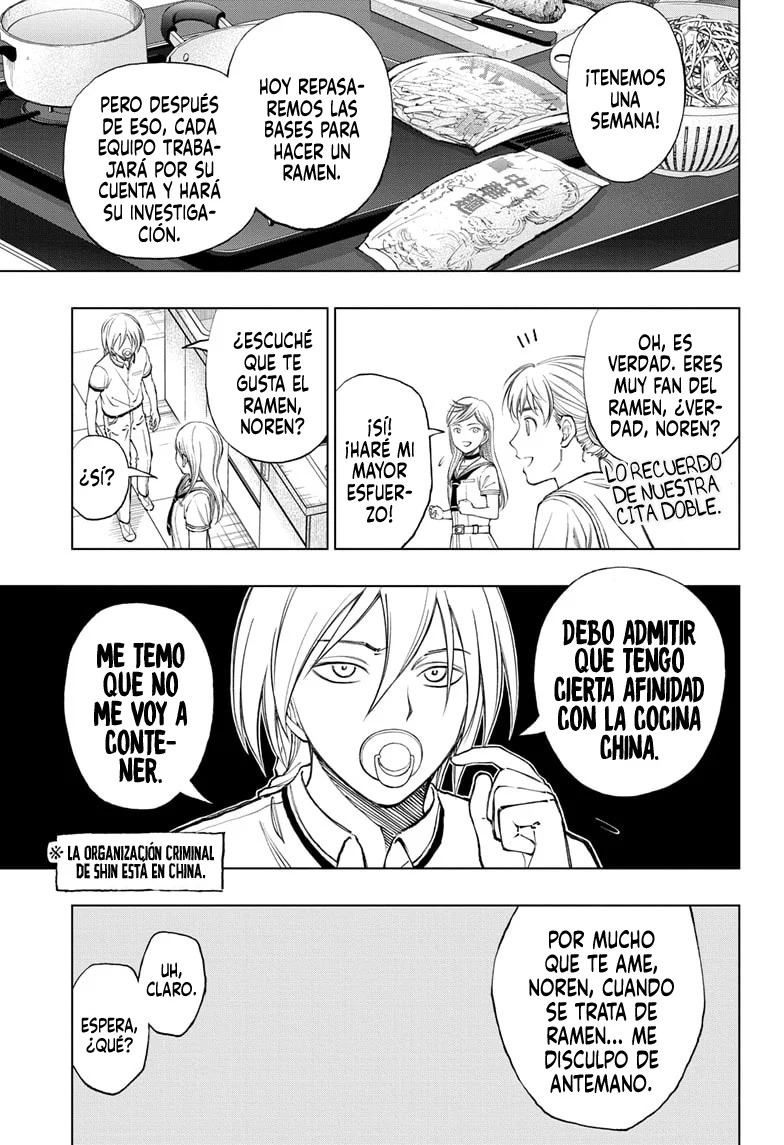 Kill Blue Capitulo 29: Noren en guerra página 8