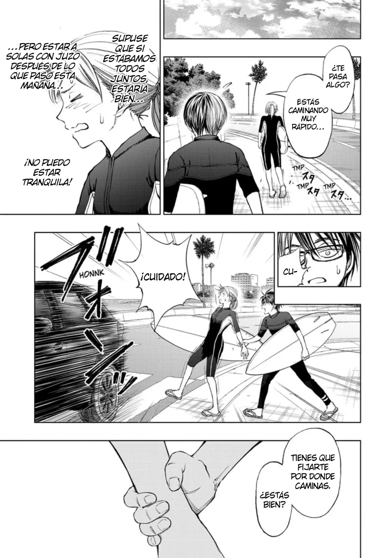 Kill Blue Capitulo 33: El club de Ec.D. no monta las olas página 6
